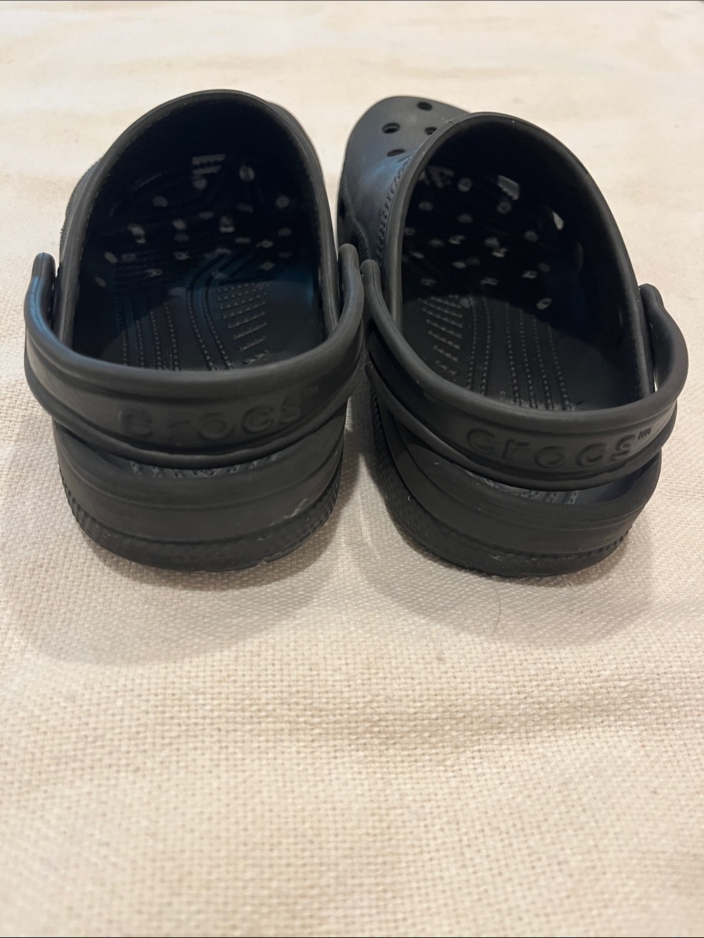 CROCS Kids Black Classic Clog Sandals - Picture 3 of 8